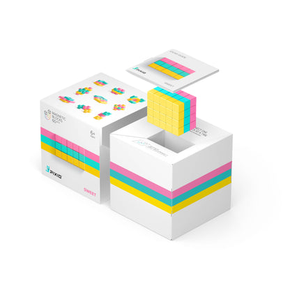 Abstract Sweet - 60 pcs Multi-Color Magnetic Block Set