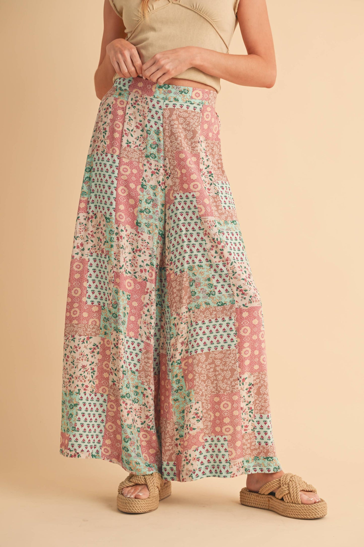 Coline Printed Pants