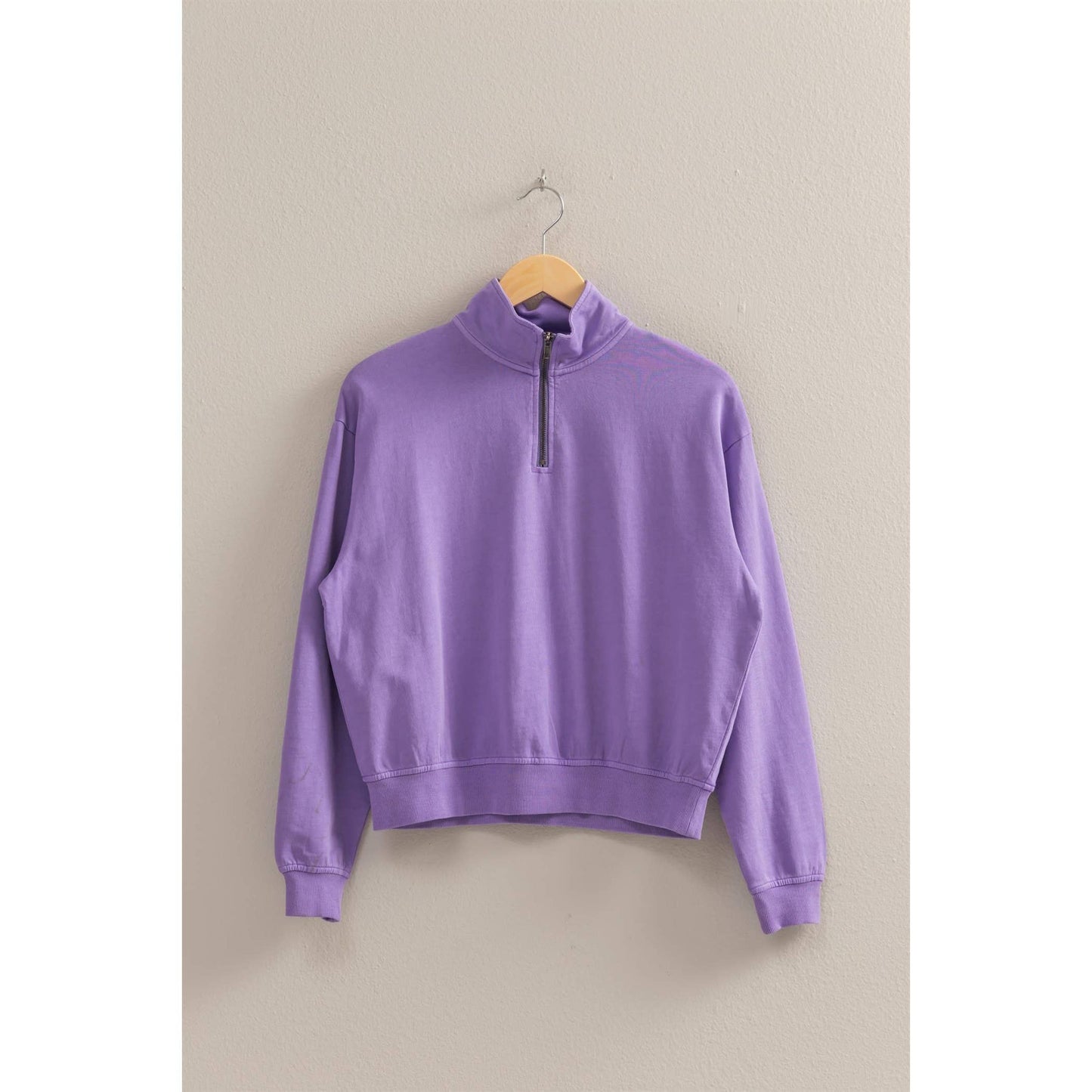 Half Zip Sweatshirt