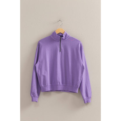 Half Zip Sweatshirt