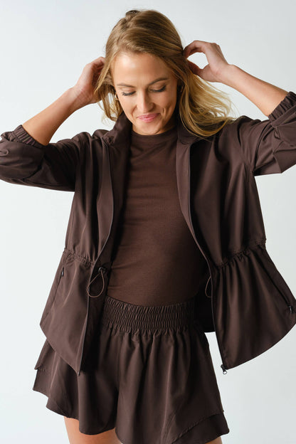 CurveCinch Peplum Jacket