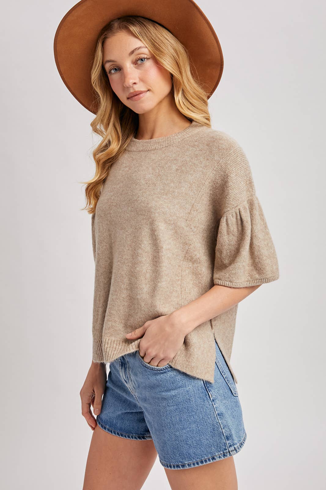 Boxy Sweater Top