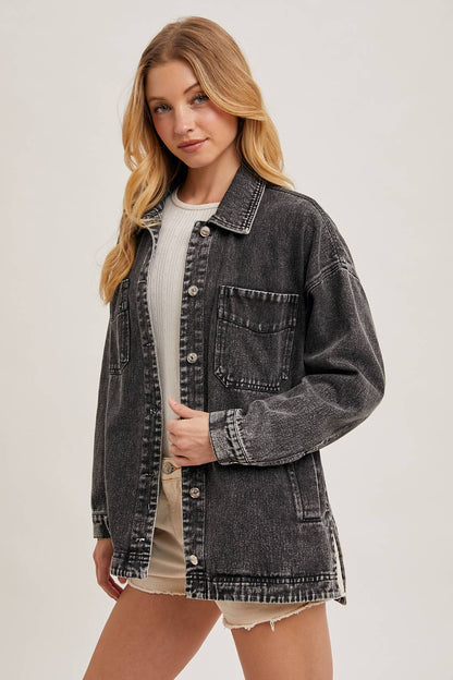 Black Denim Jacket