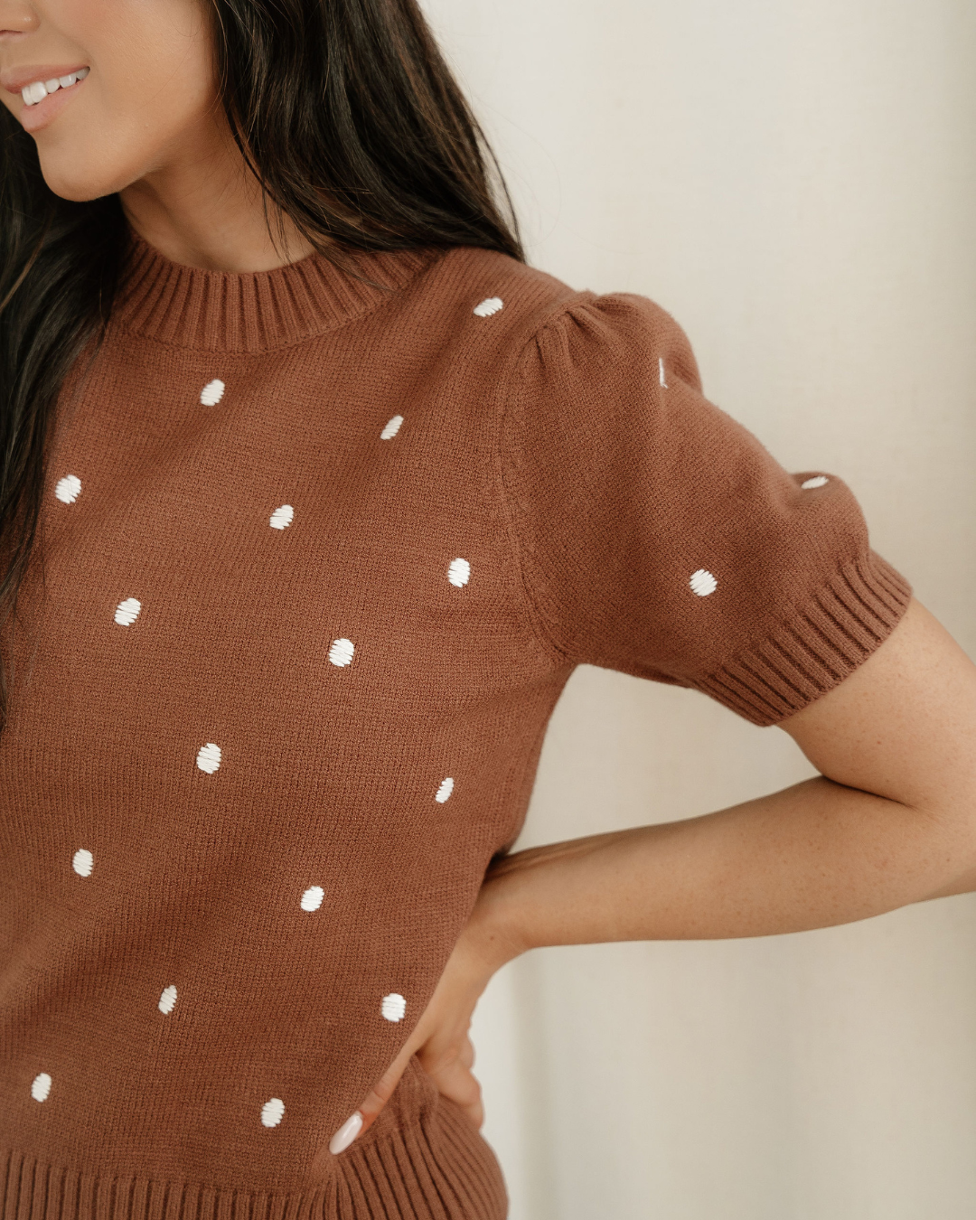 River Polka Dot Sweater