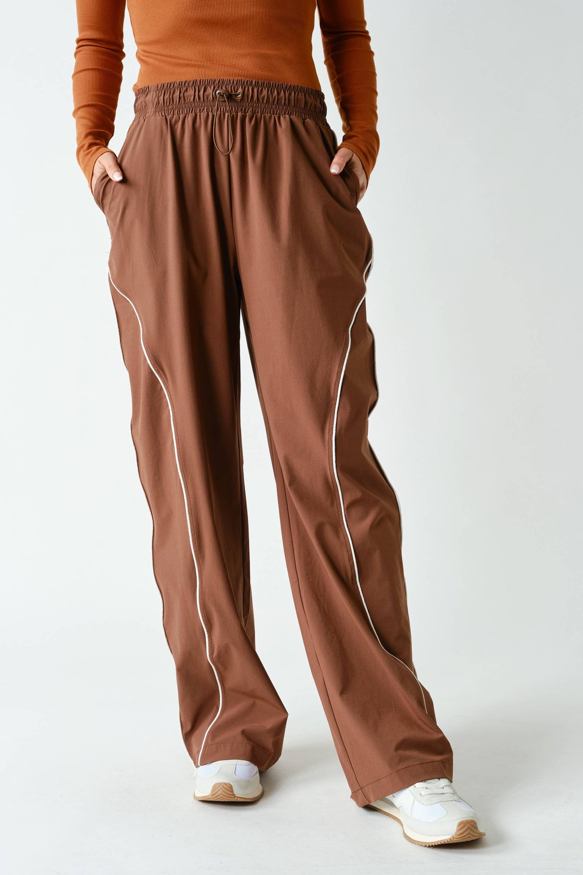Curved Classic Track Pants