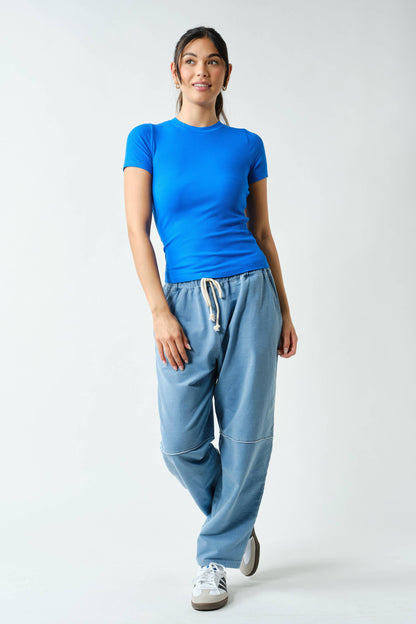 Ribbed Athleisure Top