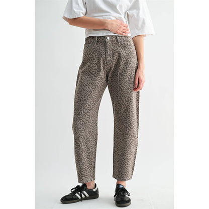 Ankle Barrel Denim