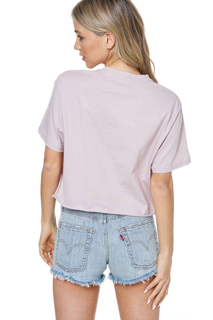 Relaxed Crop Tee