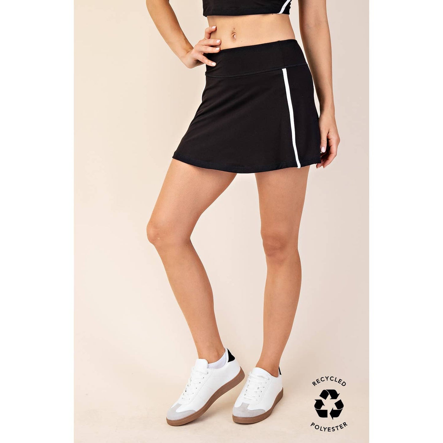 Piped Butter Skort