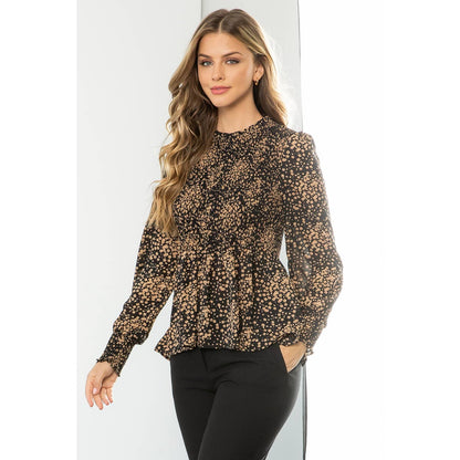 Flower Print Blouse