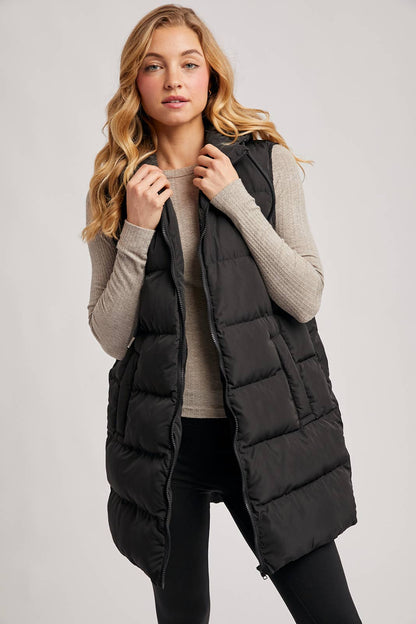 Hooded Puffer Vest