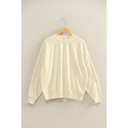 Oversized Mineral Washed Crew