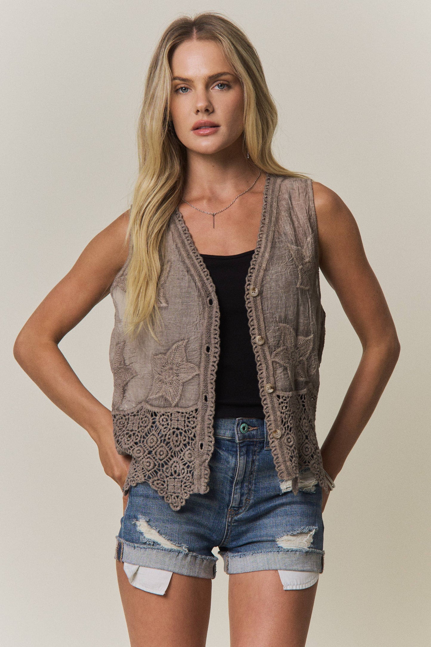 Boho Vest Top