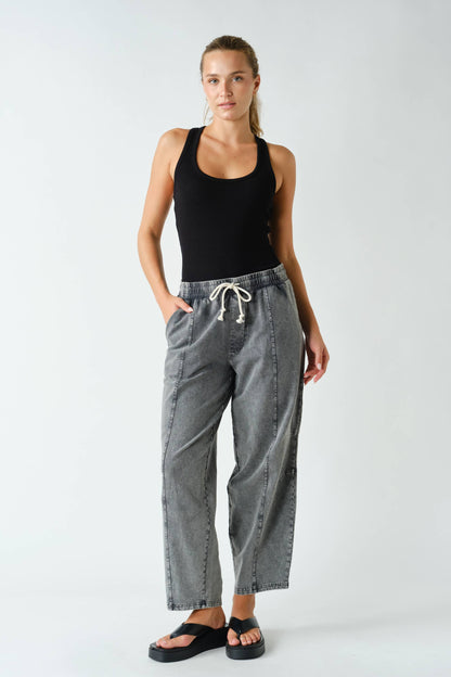 Mineral Wash Denim Pants