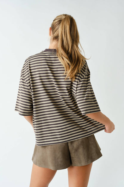 Latitude Striped Tee