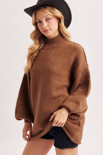 Oversized Ribbed Sweater