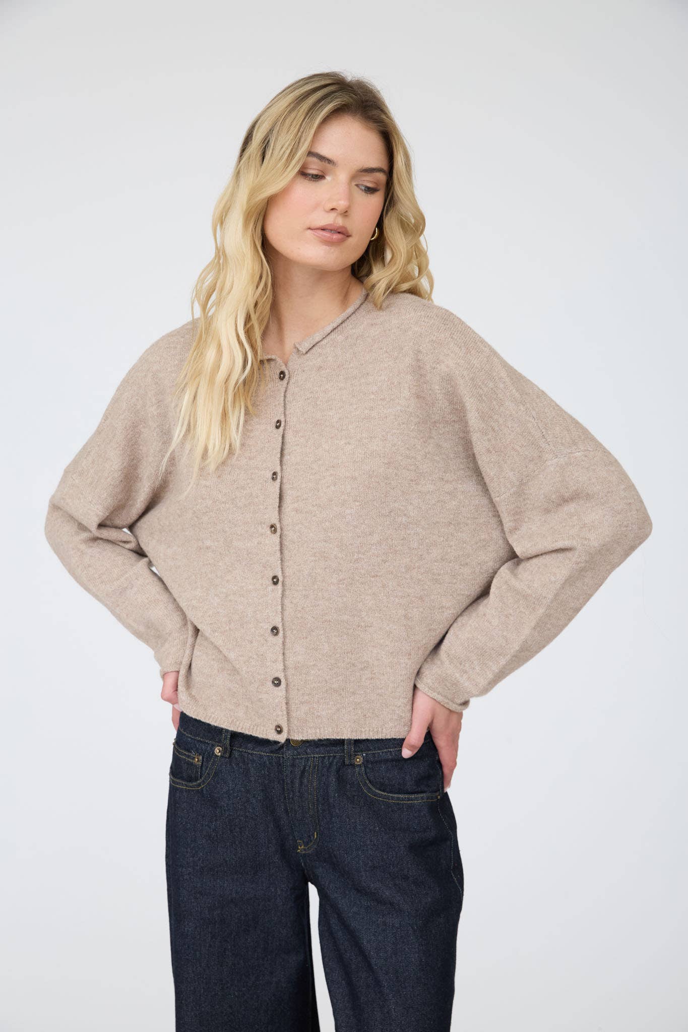 Button Down Cardi
