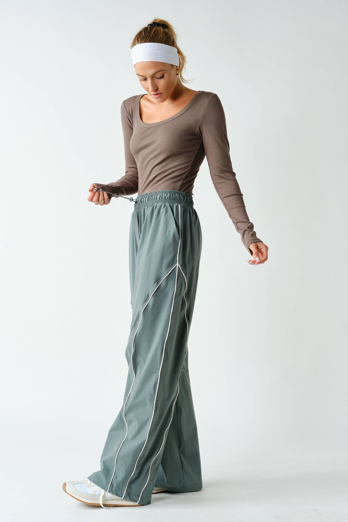 Curved Classic Track Pants
