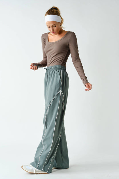 Curved Classic Track Pants