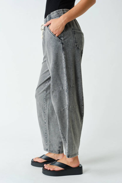 Mineral Wash Denim Pants