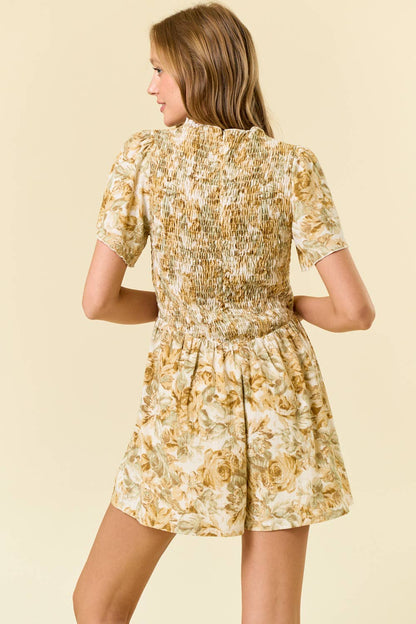 Floral Romper