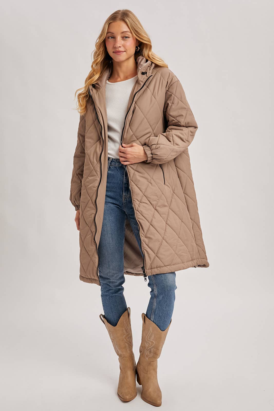 Quilted Puffer Jacket