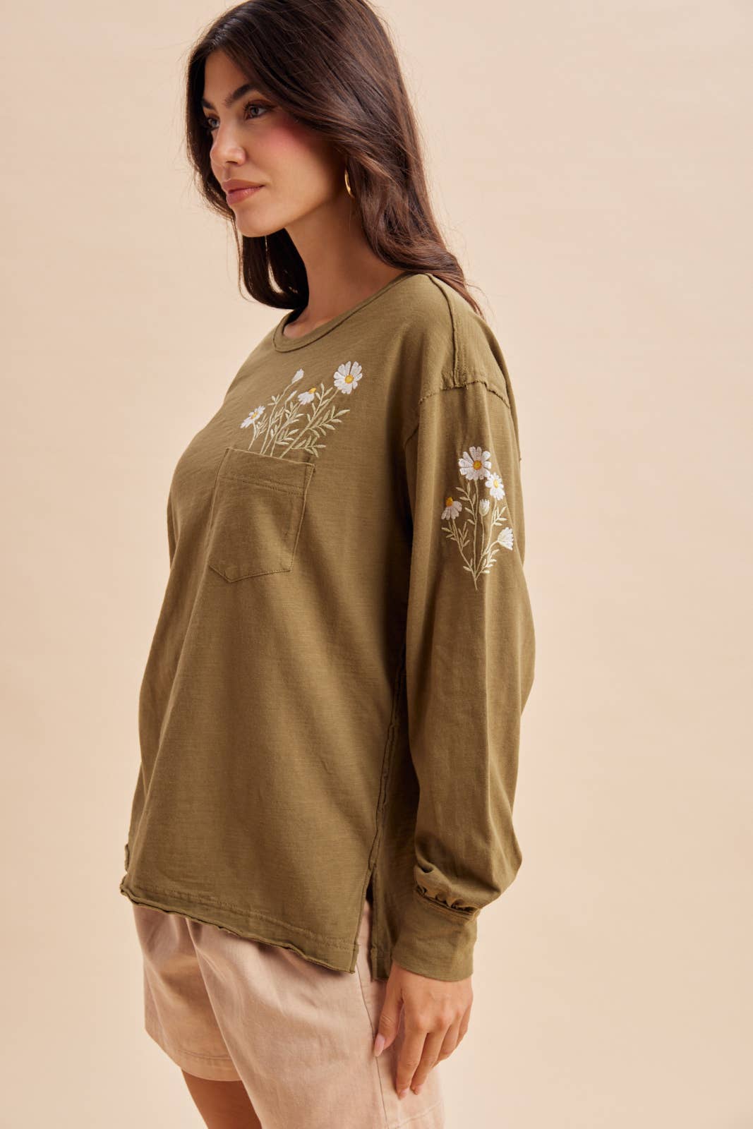 Embroidered Long Sleeve