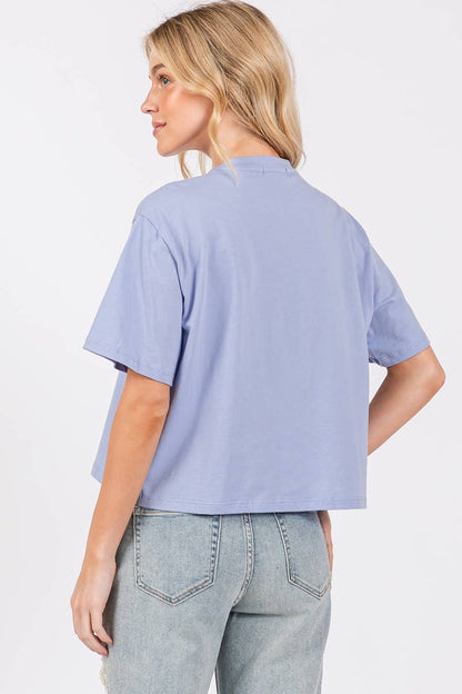 Relaxed Crop Tee