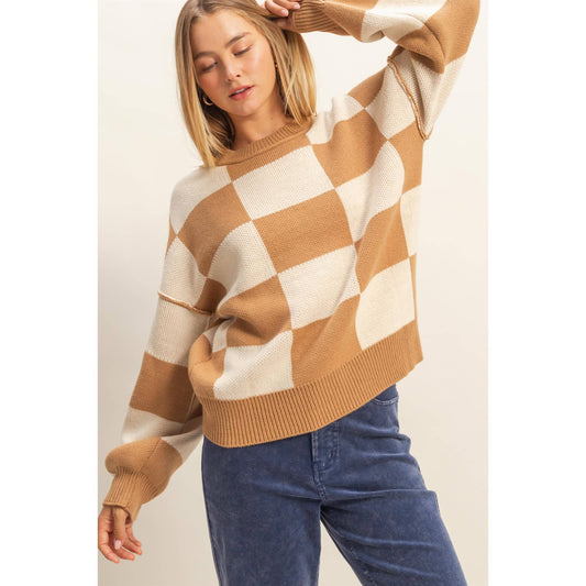 Checkered Sweater