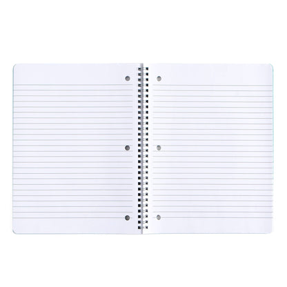 Smiley Faces & Coquette Bows Spiral Notebook