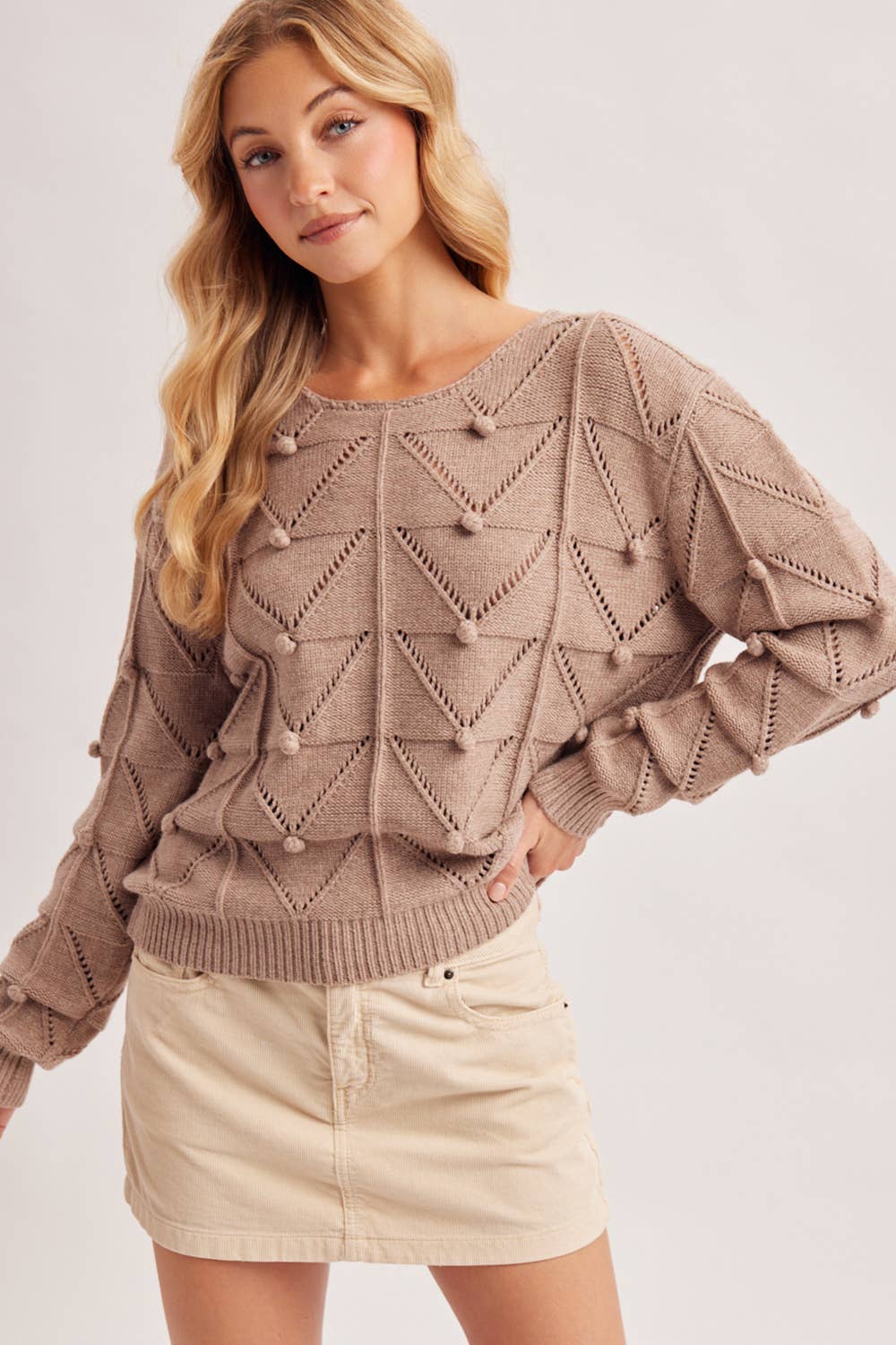 Pom Sweater