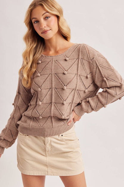 Pom Sweater