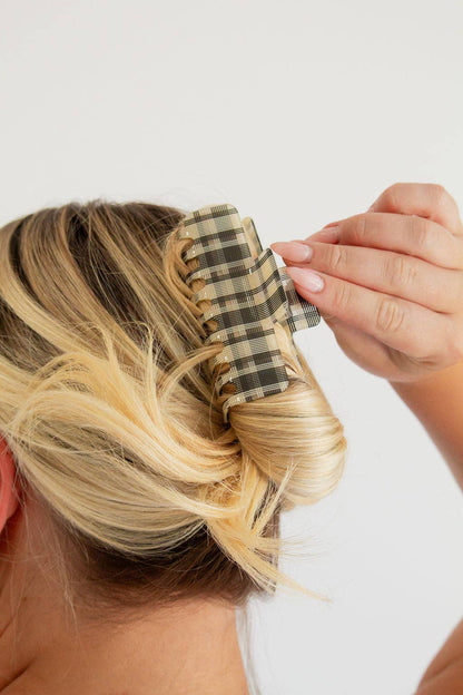 The Gingham Edit Claw Clip
