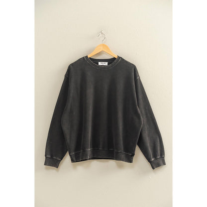 Oversized Mineral Washed Crew