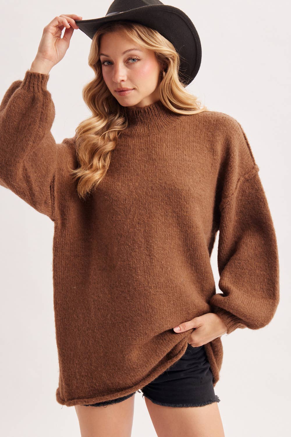 Oversized Ribbed Sweater