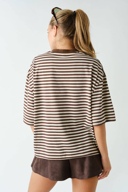 Latitude Striped Tee