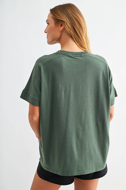 Pima Cotton SunFade Drape Tee