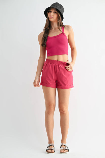 Highwaist Athleisure Shorts