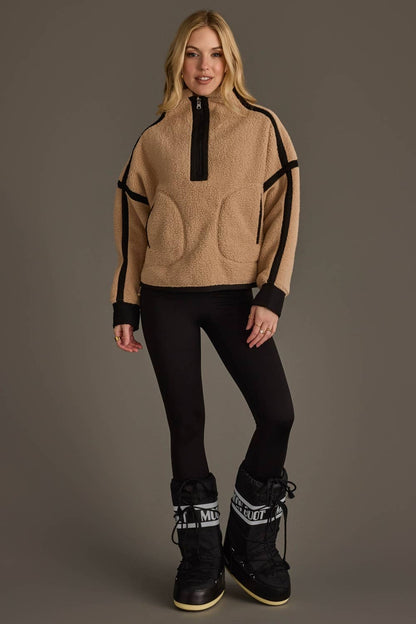 Tan & Black Sherpa