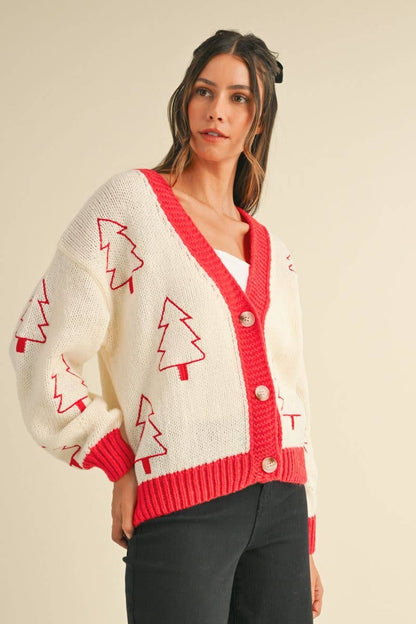 Christmas Tree Cardigan