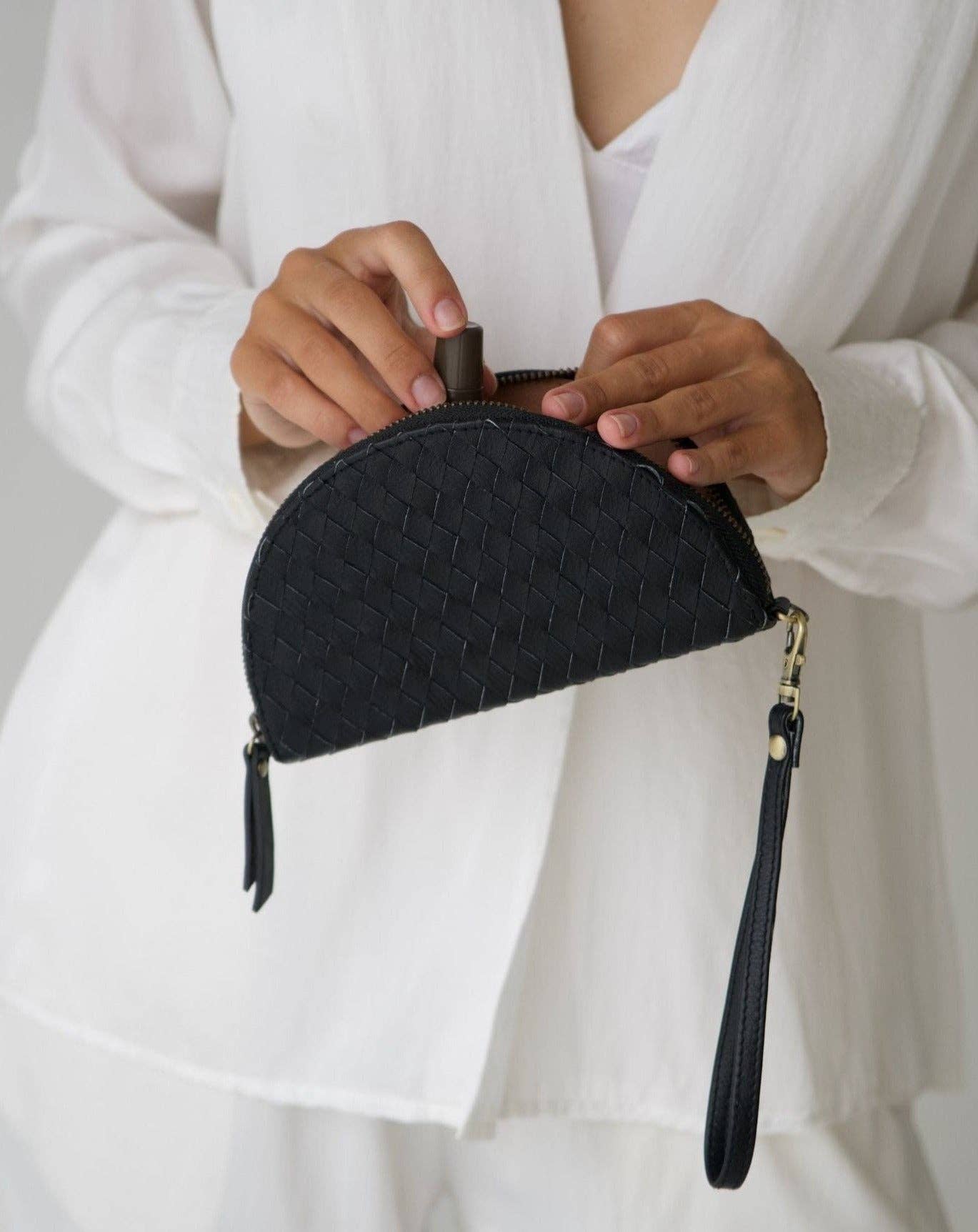 Wedge Woven Wallet