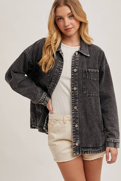 Black Denim Jacket