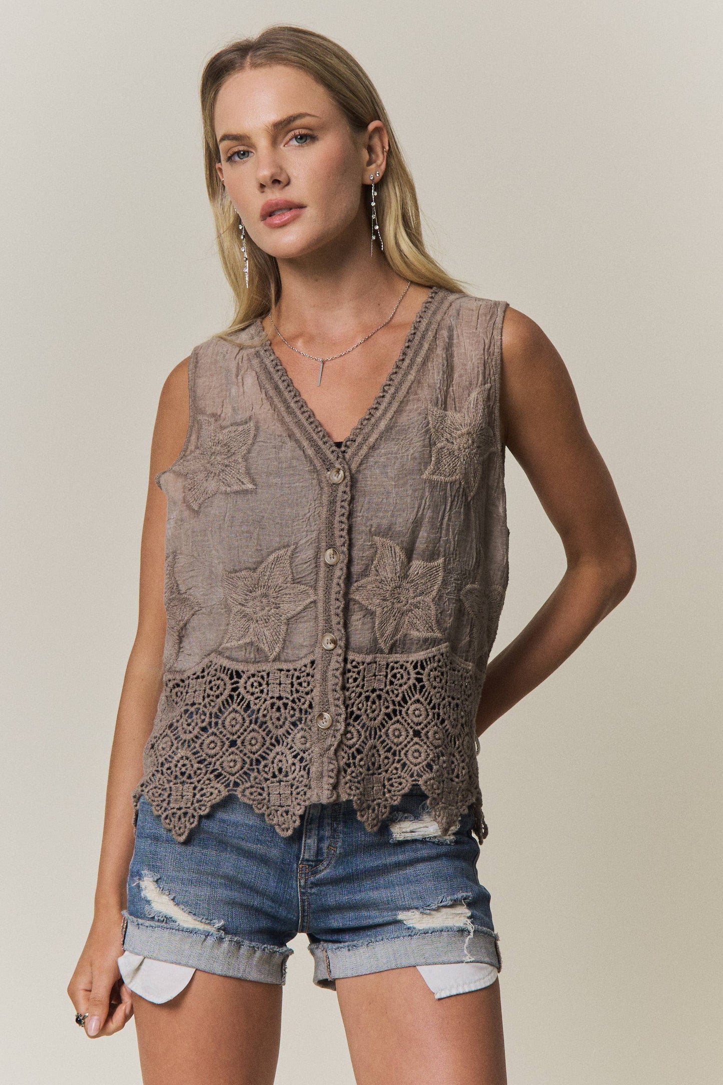 Boho Vest Top