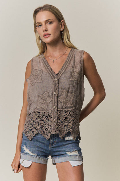Boho Vest Top