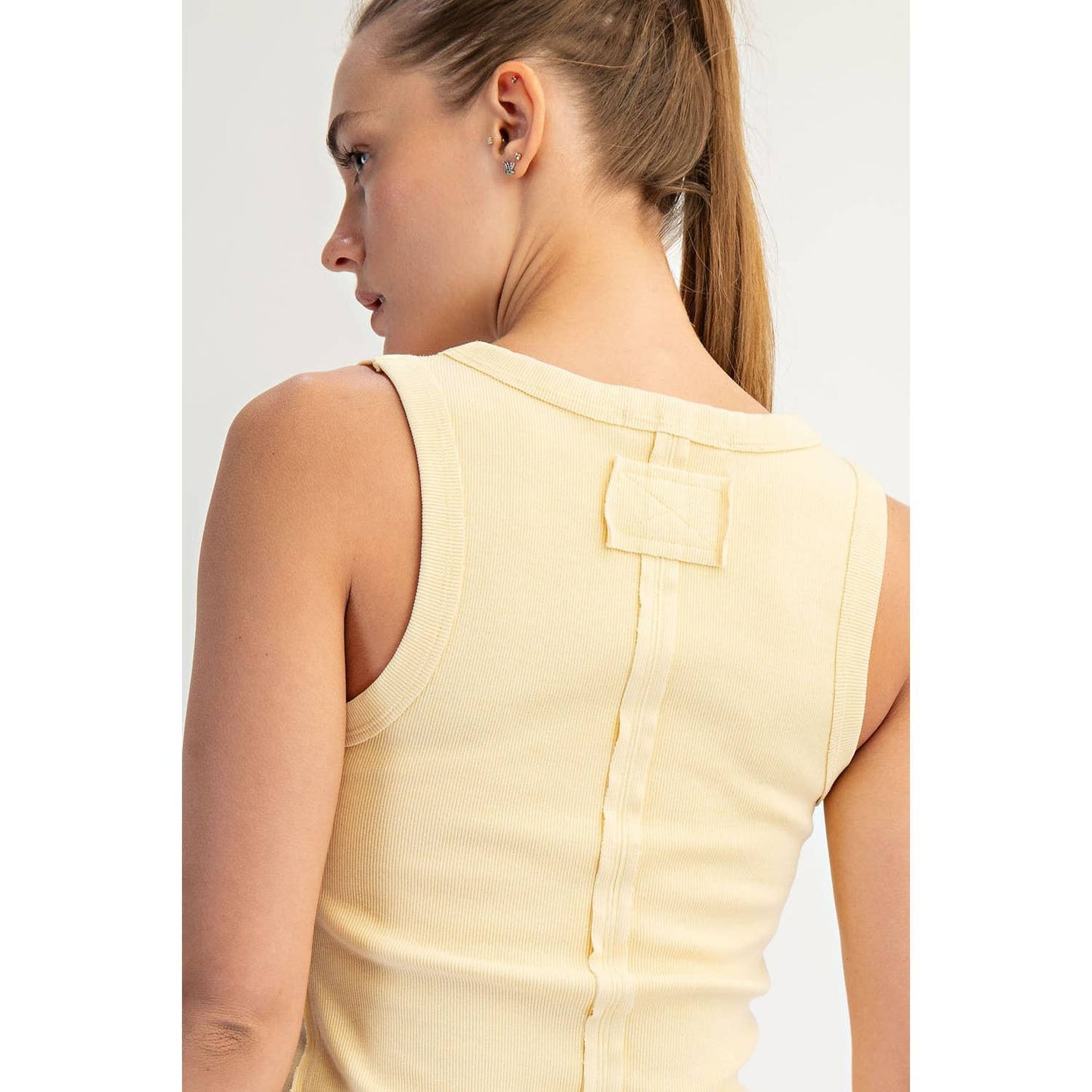 Mineral Wash Rib Tank