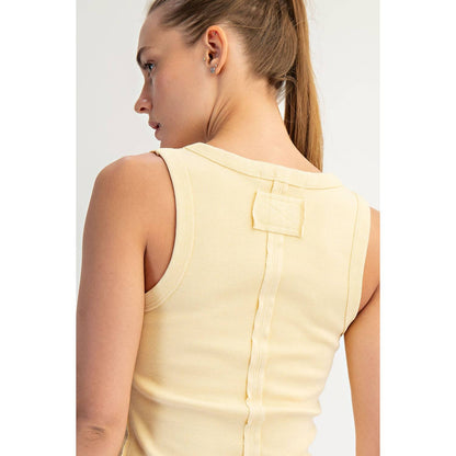 Mineral Wash Rib Tank
