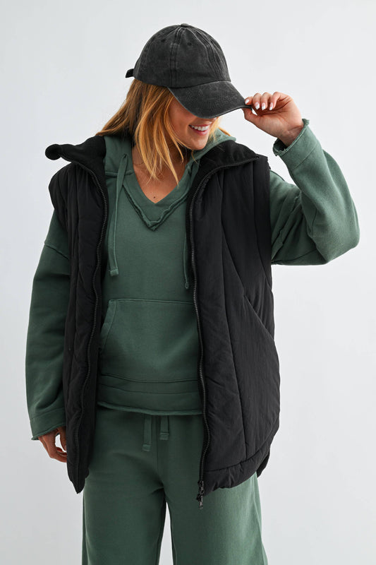 Summit Curve Longline Puffer Vest