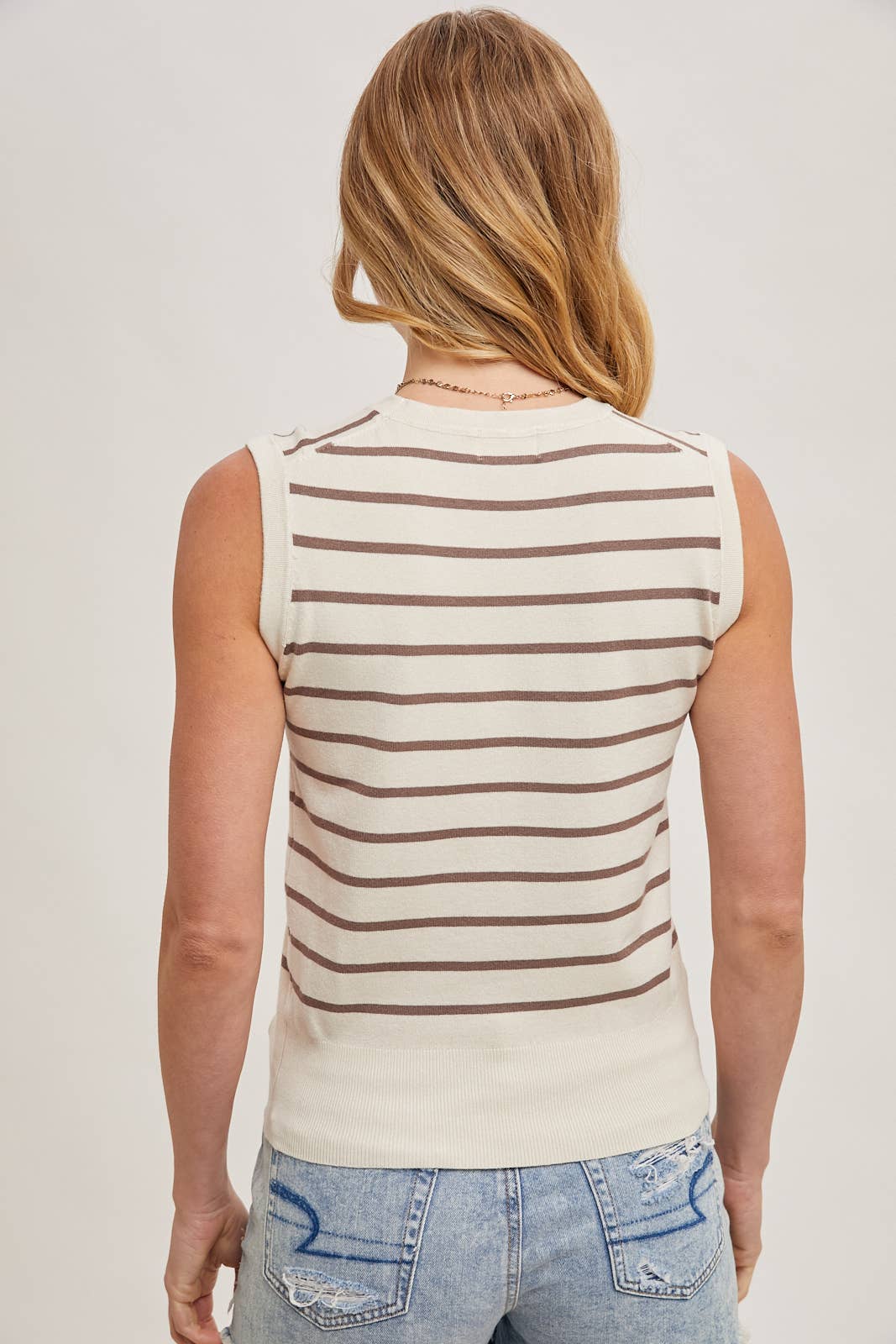 Striped Knit Tank