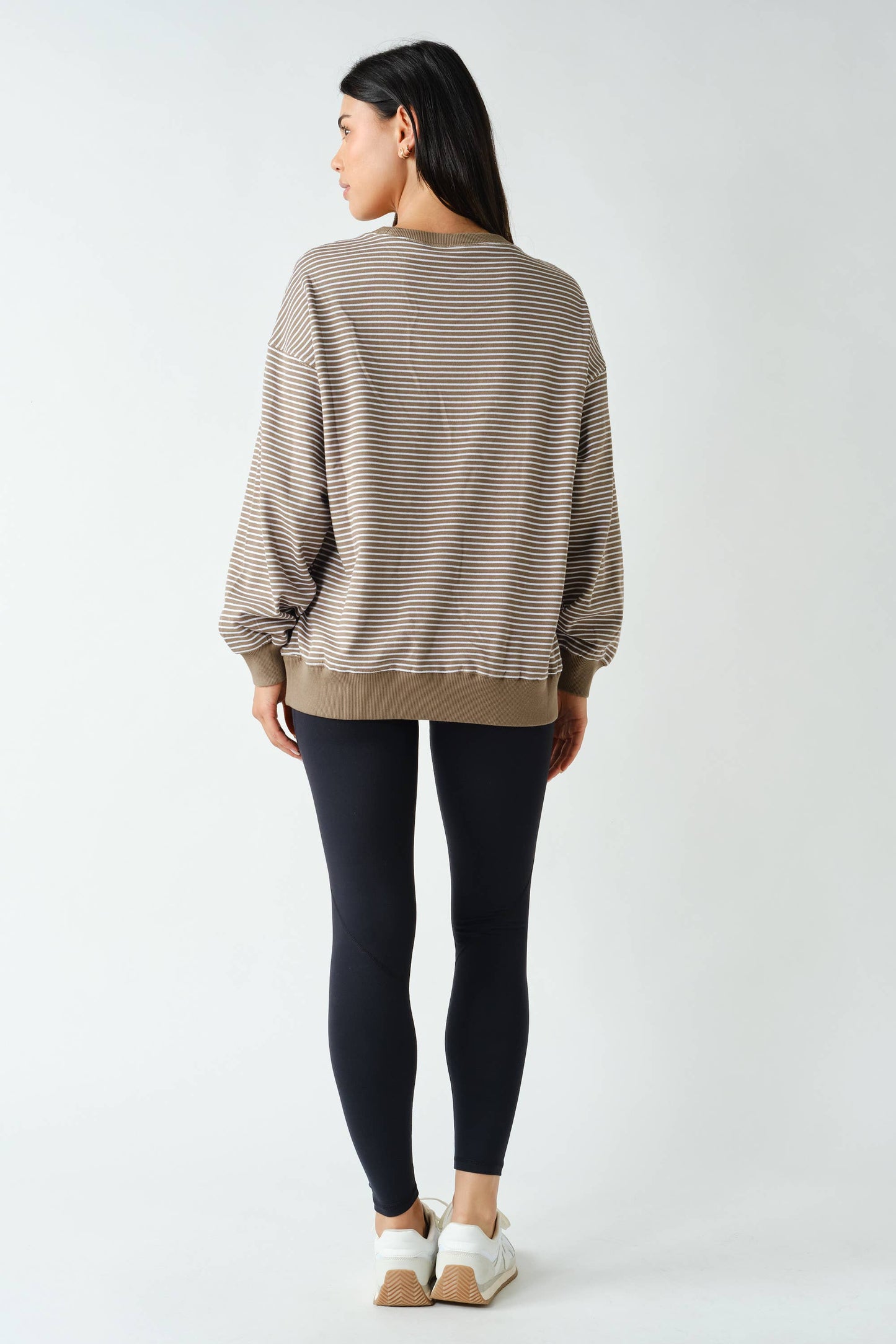 Coastal Striped Crewneck