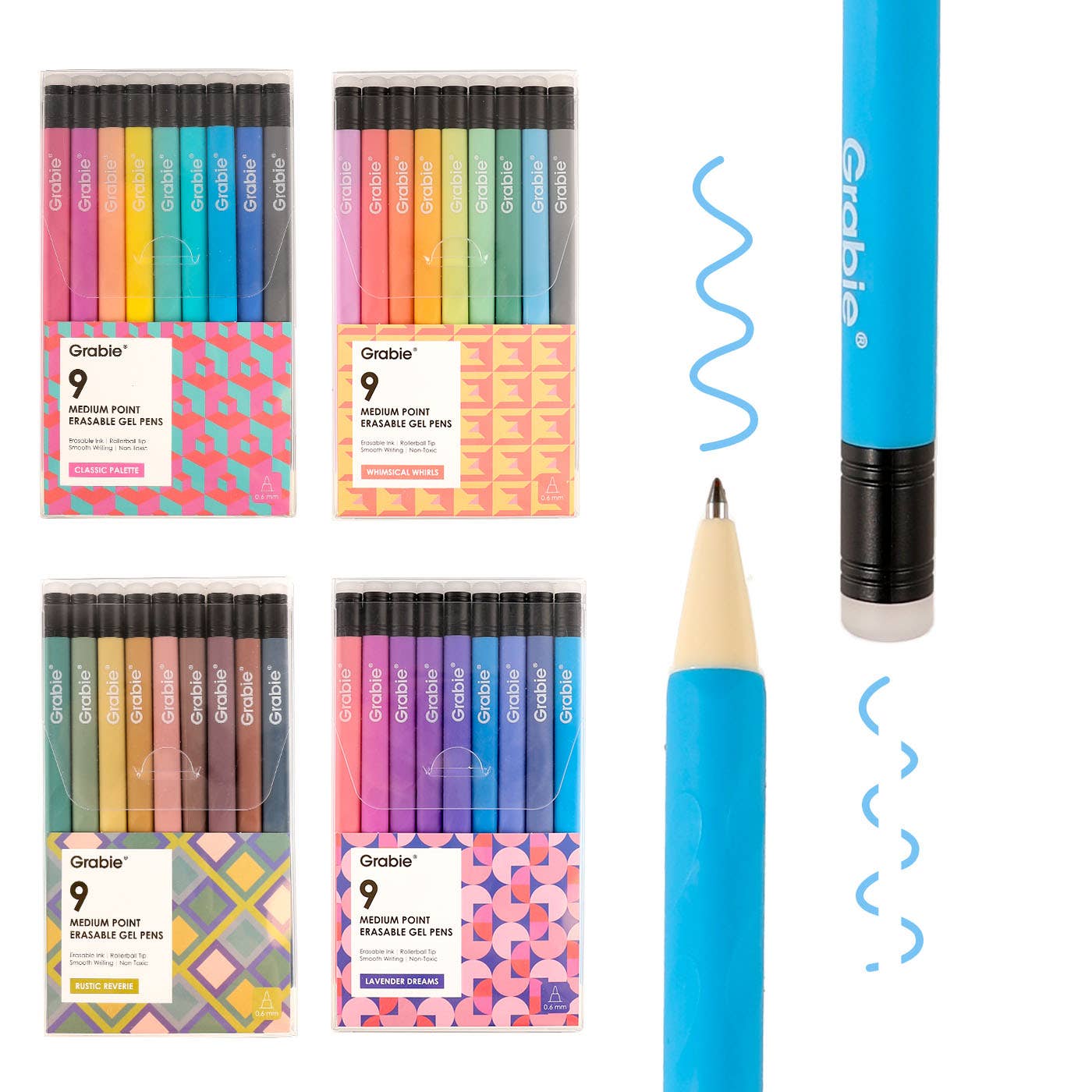 Grabie Erasable Pens